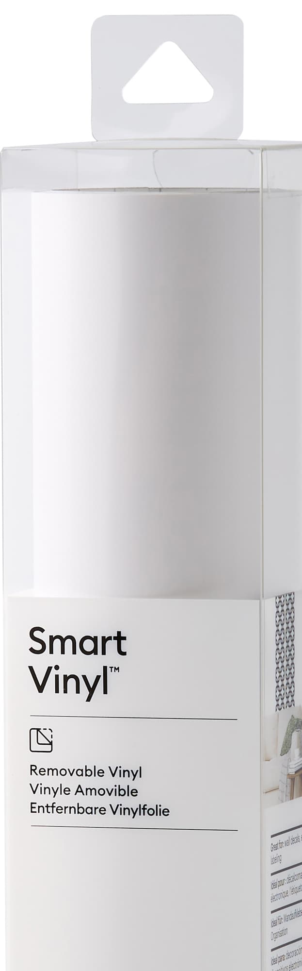 Cricut Smart Vinyl Removable ark 33x366 cm (hvid)