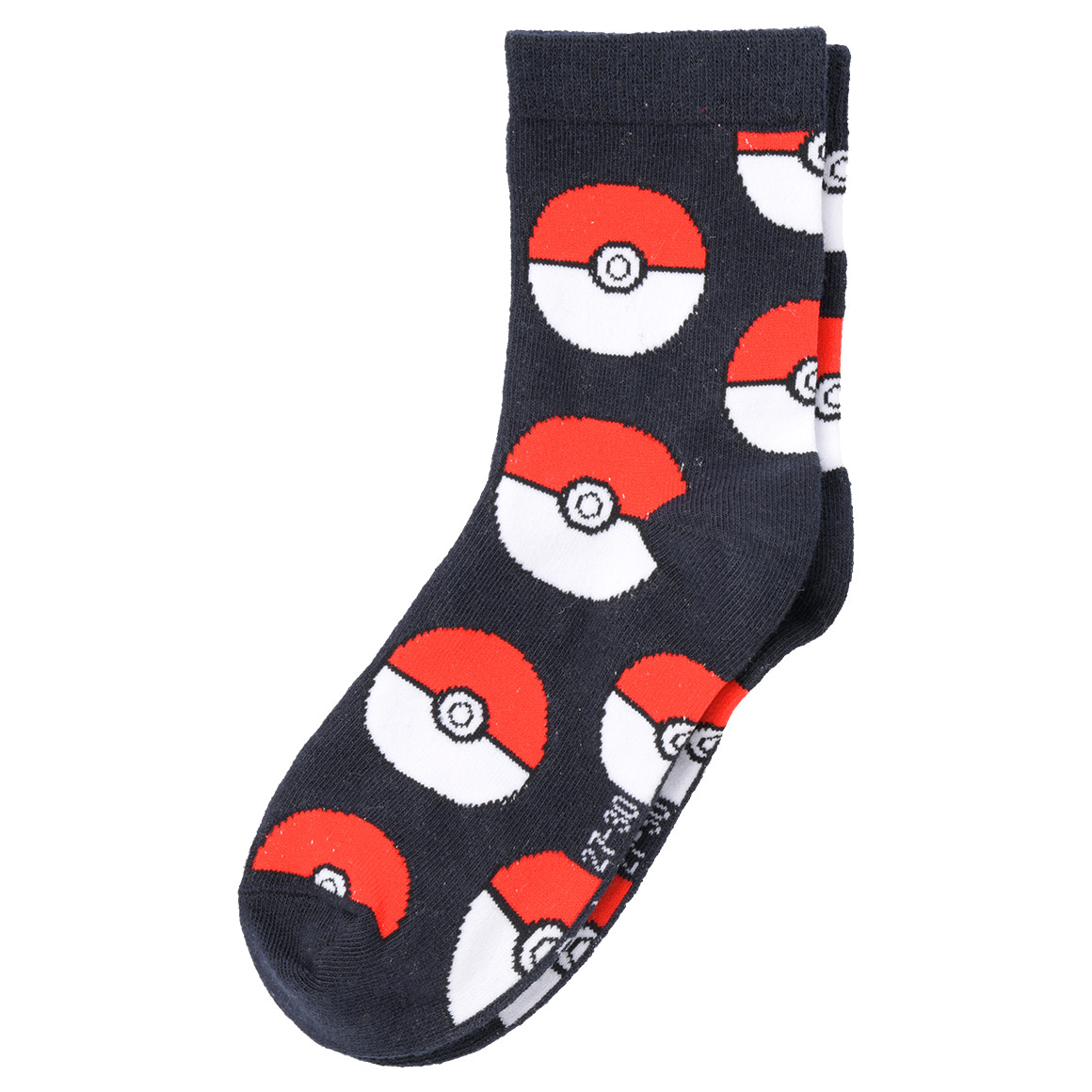 Topolino 3 Paar Pokémon Socken im Set dunkelblau / hellgrau