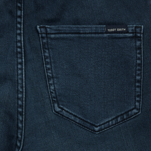 Teddy Smith - JOGGER DENIM JR - Bleu
