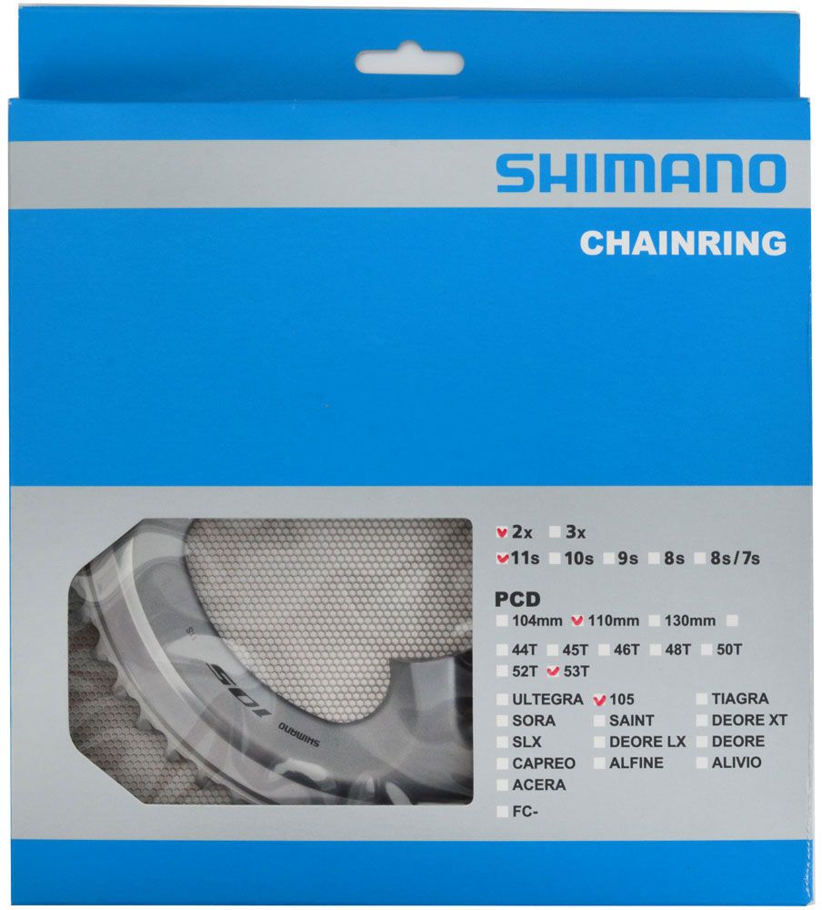 Shimano Kettenblatt für FC-R7000 53/39 Zähne kaufen | Bike-Discount