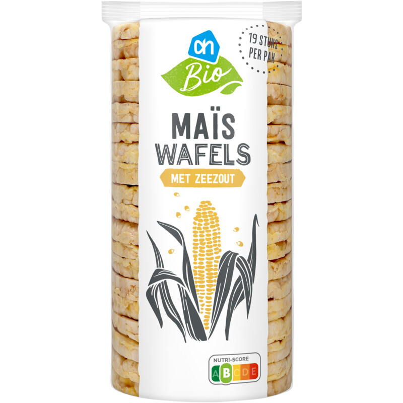 AH Biologisch Maiswafels met zeezout
