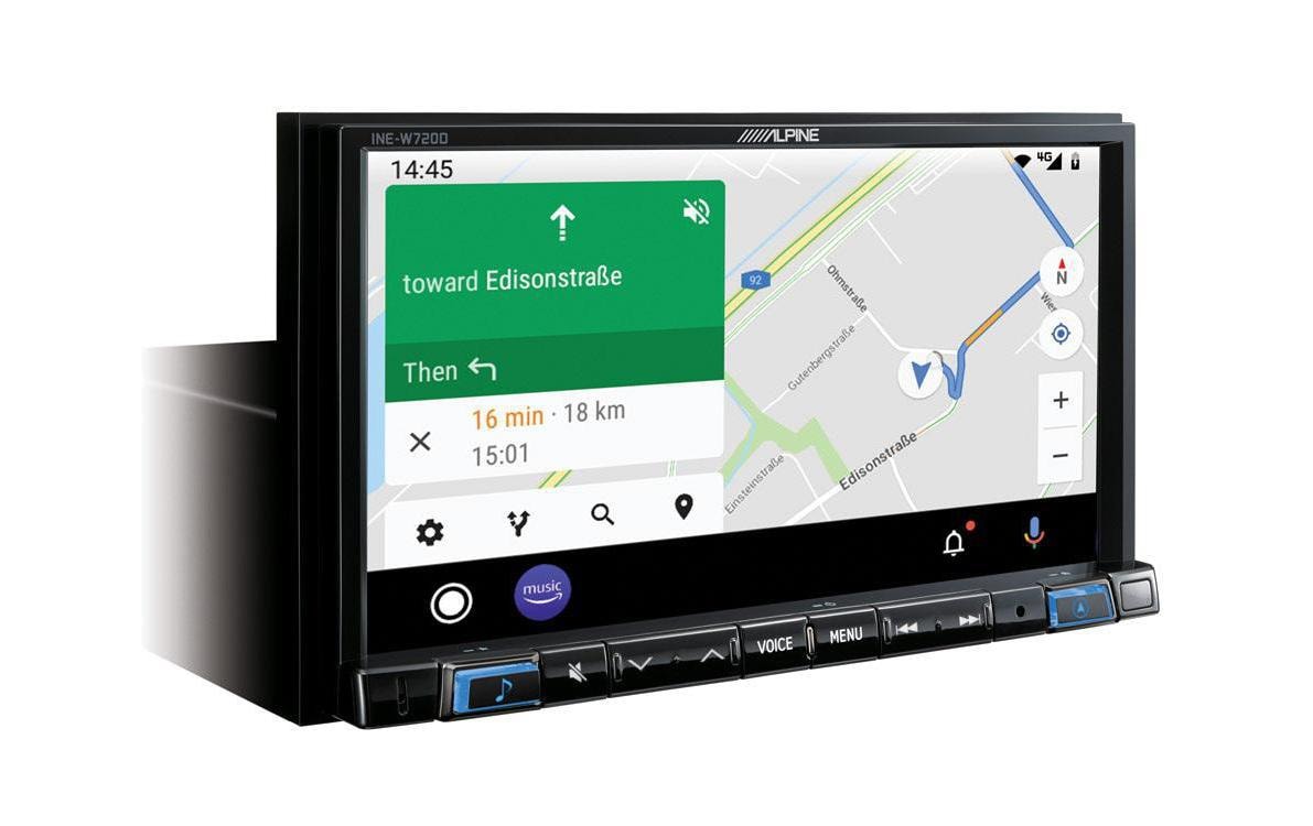 Autoradio INE-W720D 2 DIN<br>Autoradio mit DAB/DAB+-Tuner