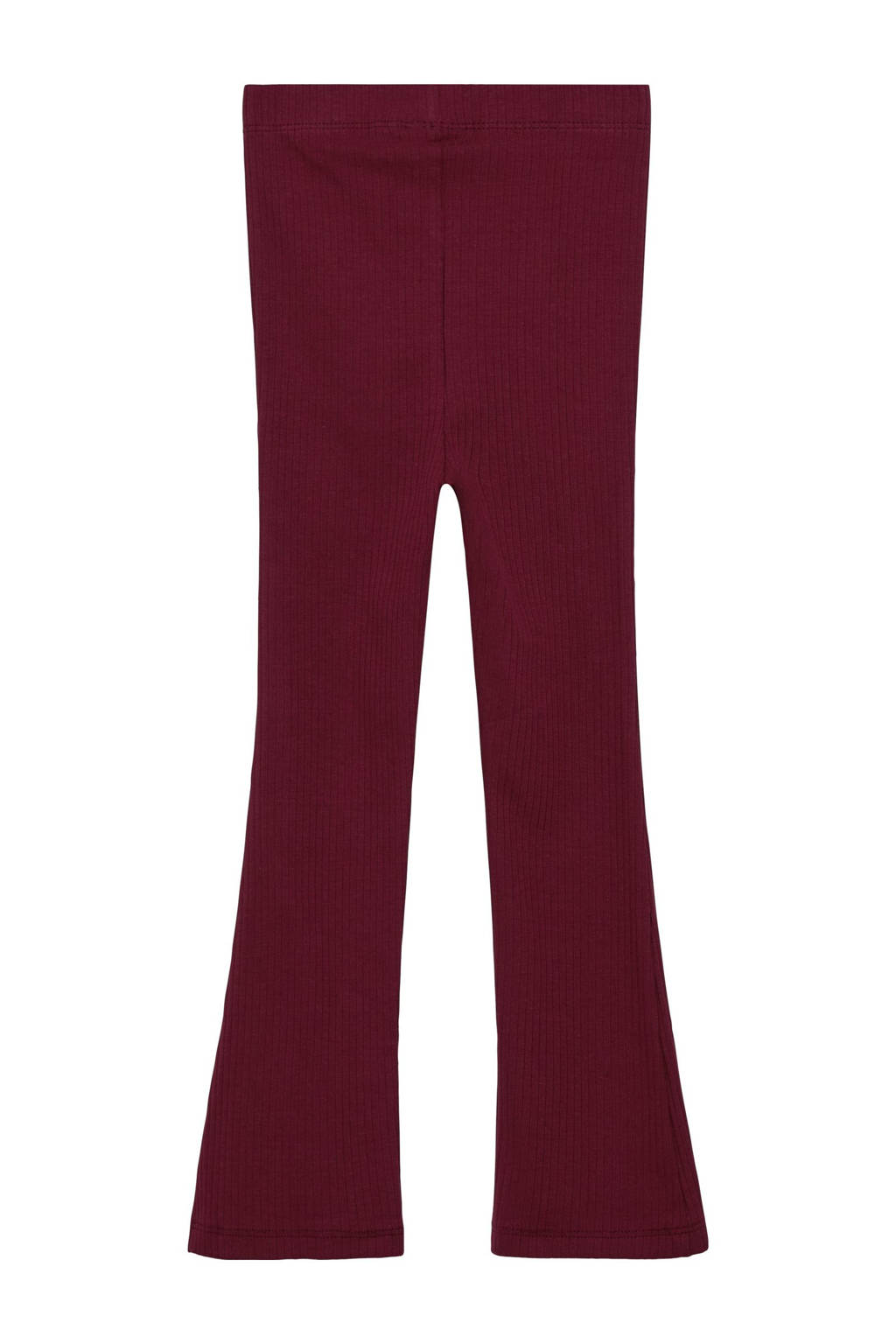 s.Oliver flared legging donkerrood