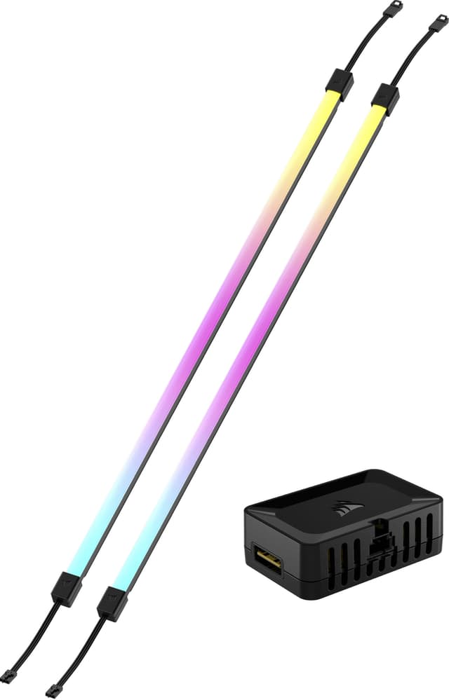 Corsair iCUE LINK LS430 Aurora RGB-lysstribesæt (2-stk)
