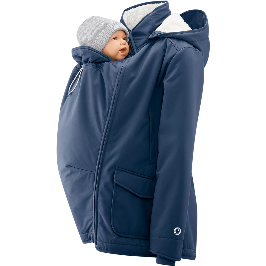 mamalila Allwetter-Tragejacke Cosy Allrounder navy