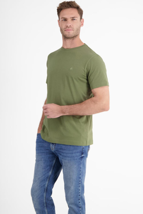 Lerros groene heren t-shirt
