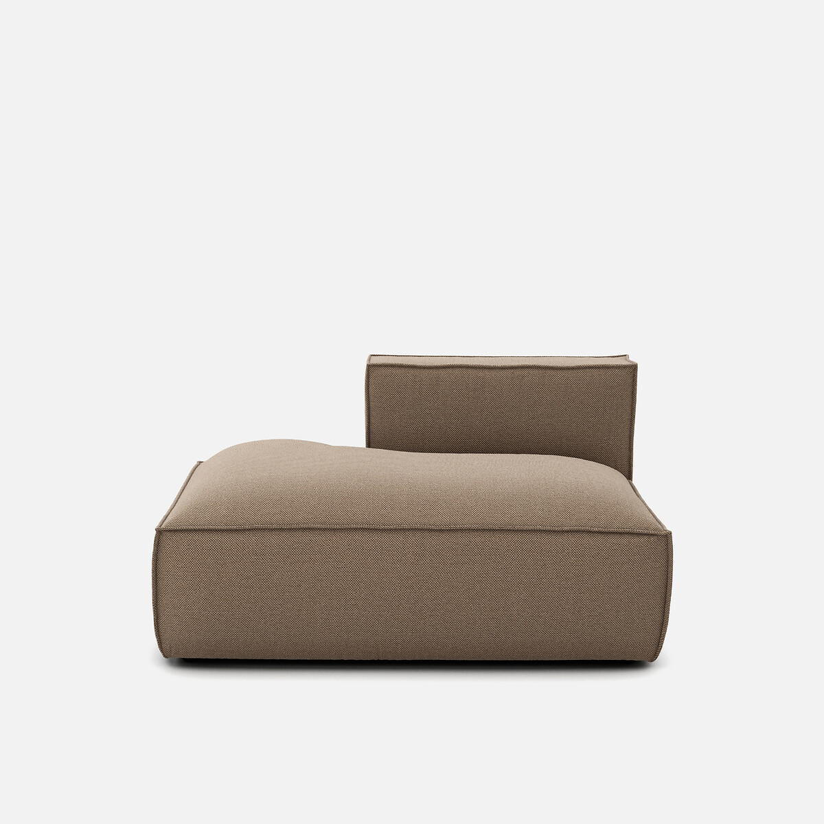 LA REDOUTE INTERIEURS<br>Sofá lounge texturizado, esquerdo, Seven