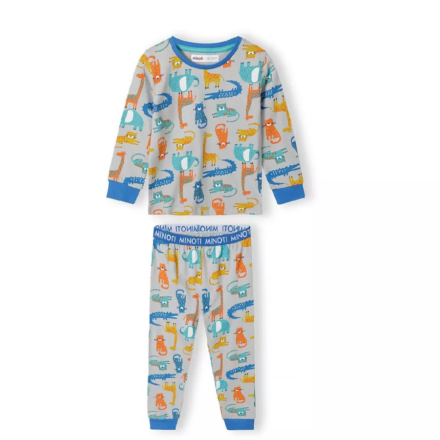 MINOTI Pyjama Grau