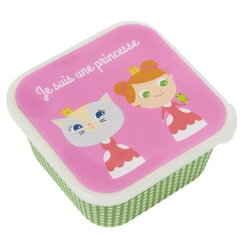Boîte à goûter - Chat princesse Toga