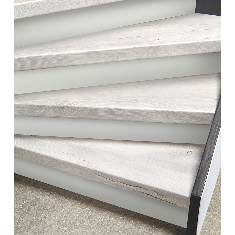 Traptrede Canton Licht eiken 90 cm