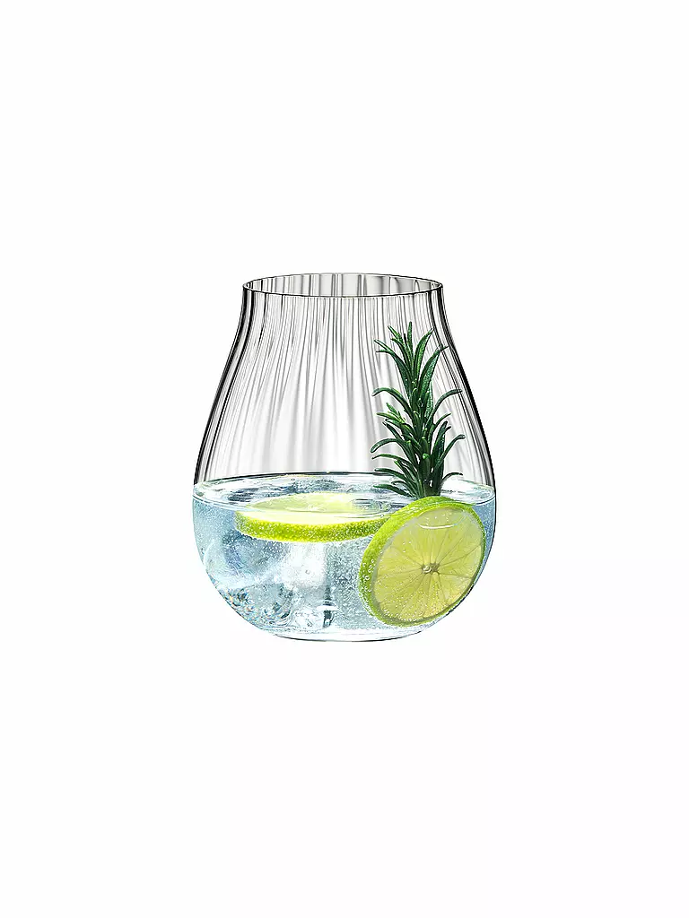 RIEDEL Gin Tonic Glas 4er Set OPTICAL O 762ml transparent
