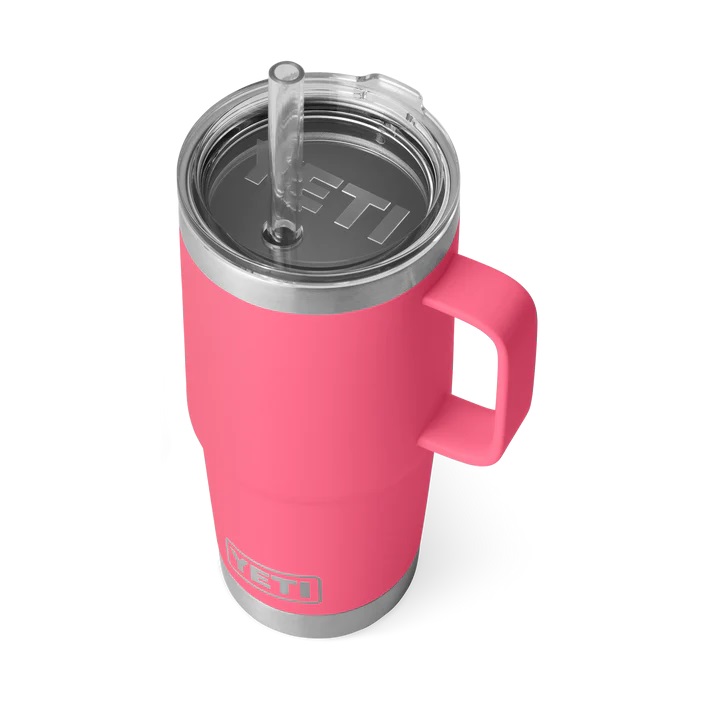 Yeti Rambler®- Mug De 25 oz (710 ml) Avec couvercle à paille Pink
