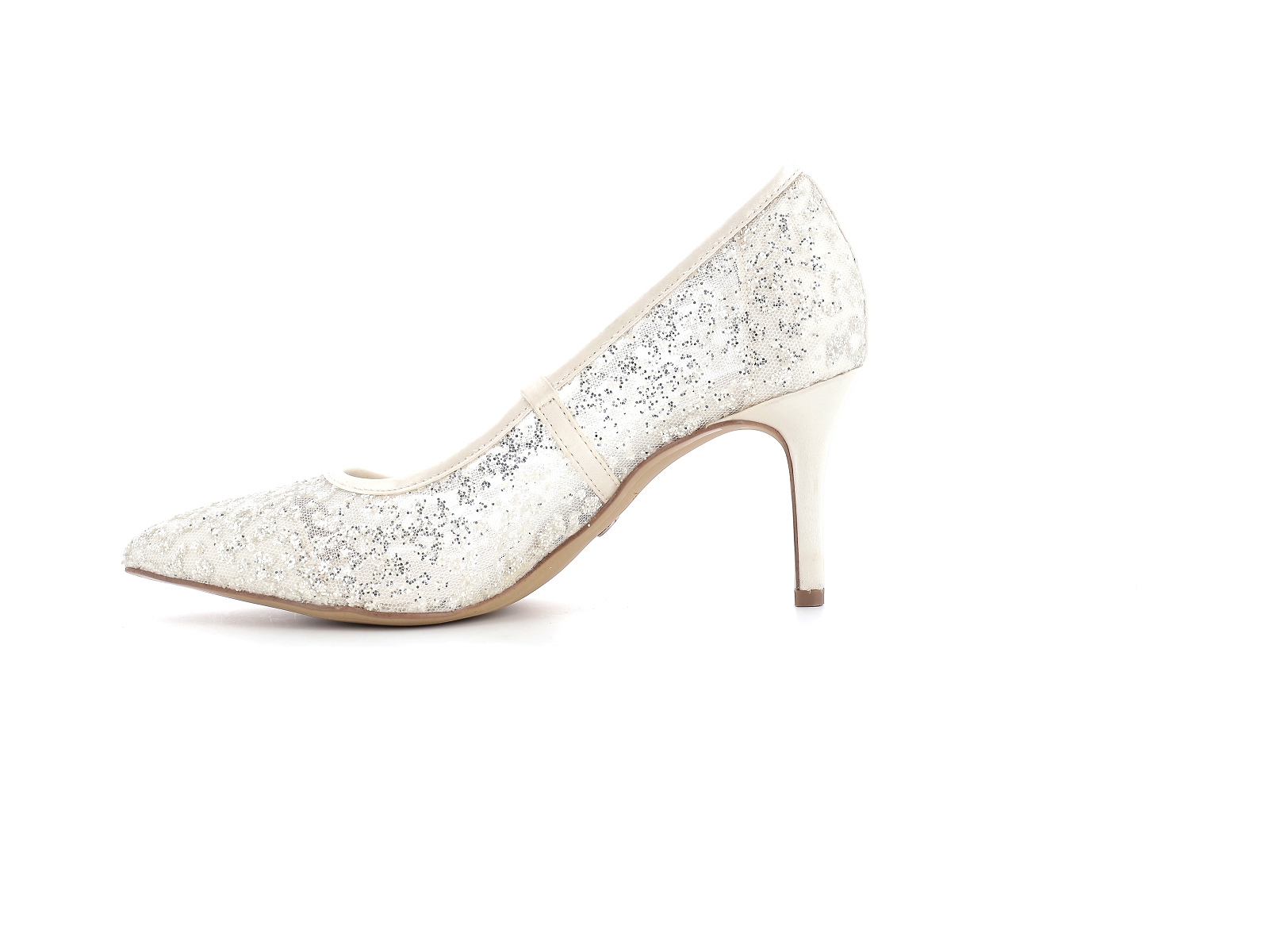 Tamaris-22443 Textile Blanc Argent
