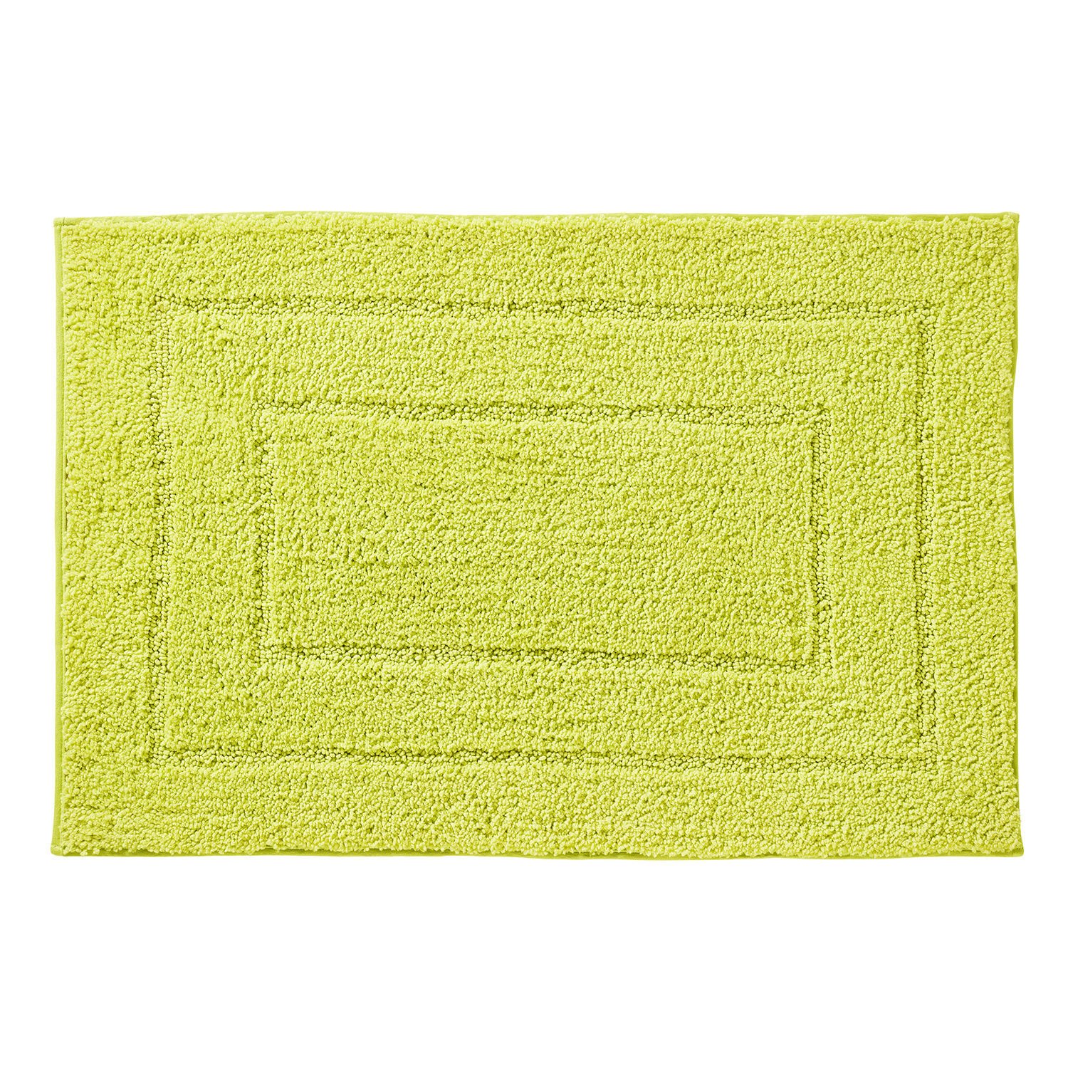 Badteppich mit quadratischem Muster