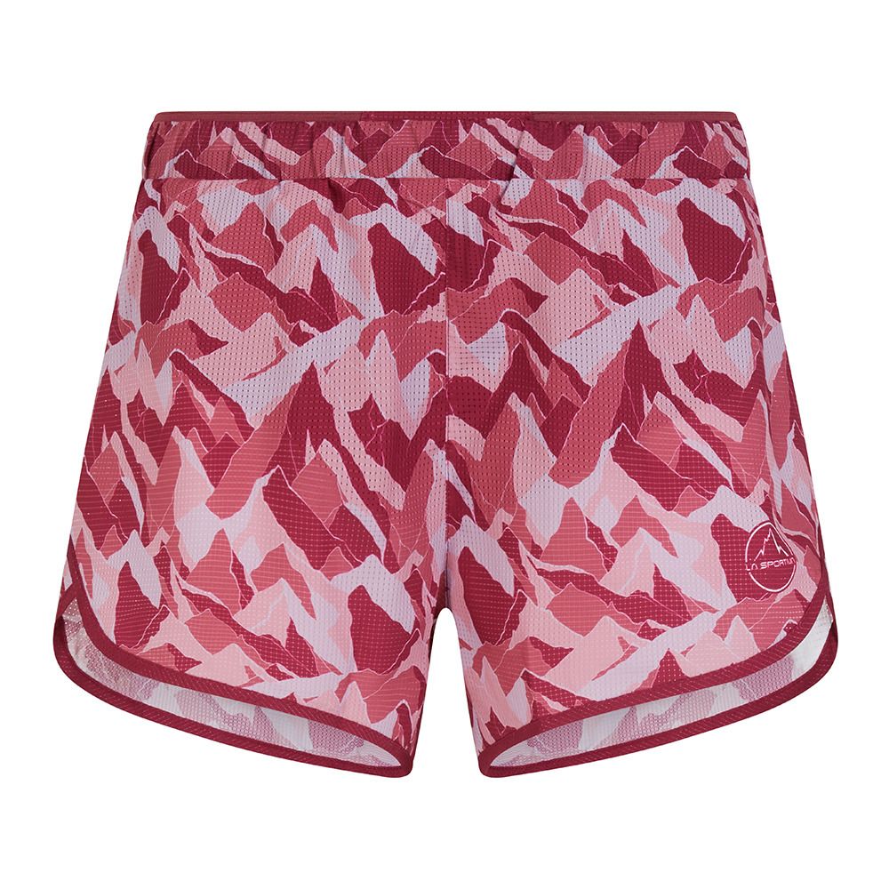 La Sportiva TIMING - Short Femme red plum/blush