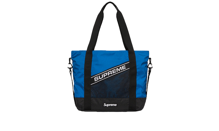 Supreme Logo Tote Bag Blue (FW23)
