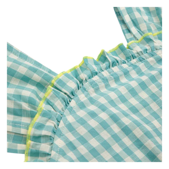 Bobo Choses Top Vichy | Bleu Clair