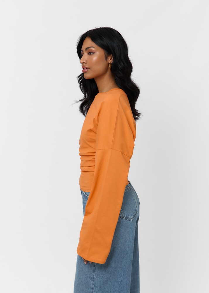 Romee top oranje