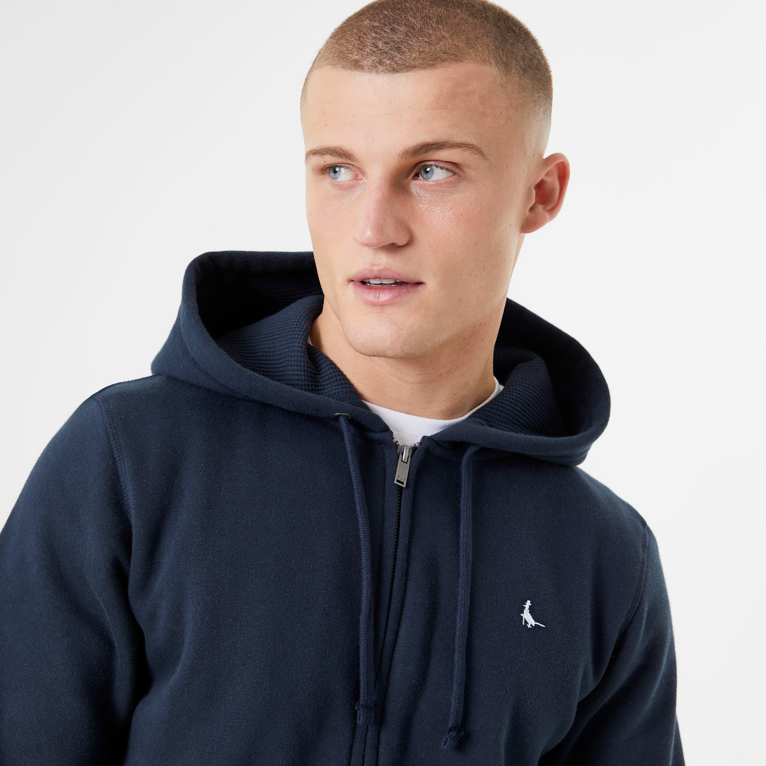 Jack Wills Pinebrook Pheasant Logo Zip Hoodie