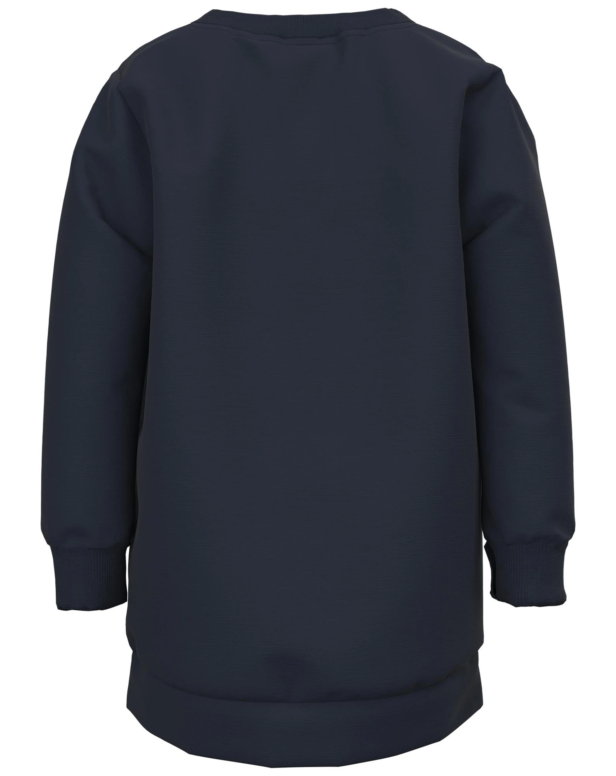 Sweatshirt NMFVERONIKA - HAPPY VIBES in dark sapphire