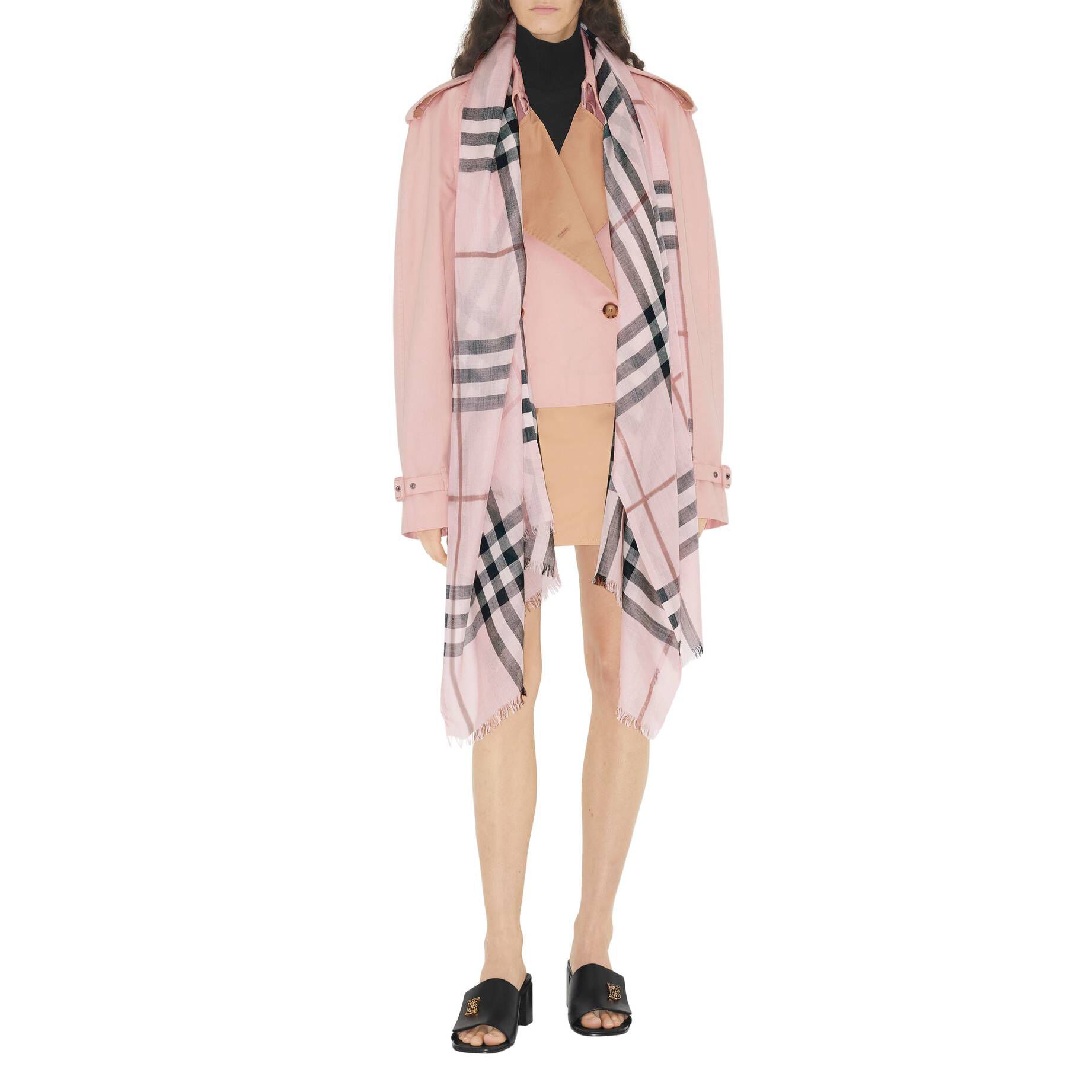 Burberry| Gazetuch aus Wolle-Seidemischung