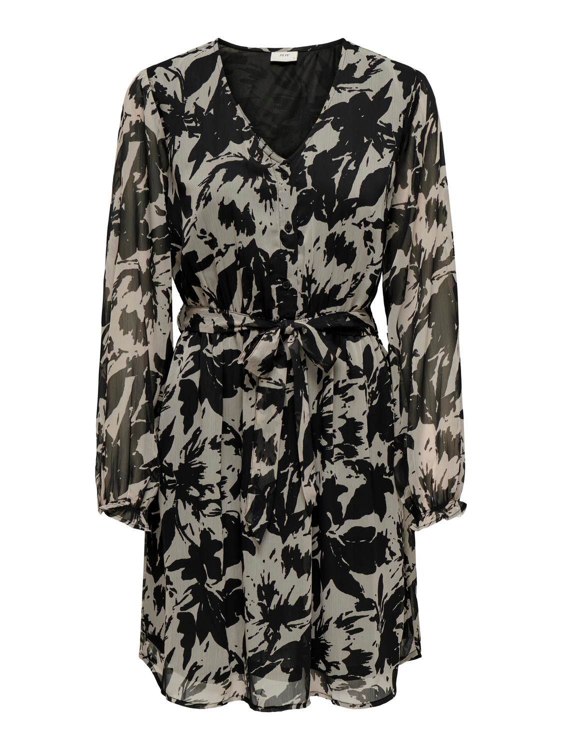 JDYISABELLA Kurzes Kleid Black