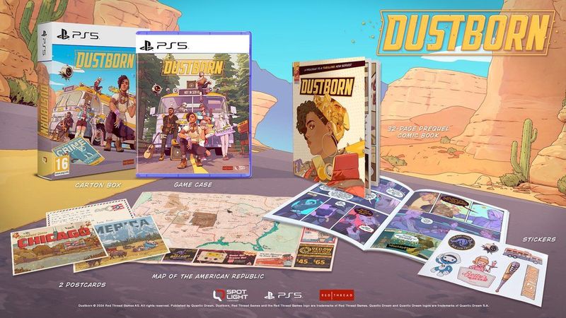Dustborn - Actie-avonturengame - PC - Verhaalgedreven - Hoop en Vriendschap