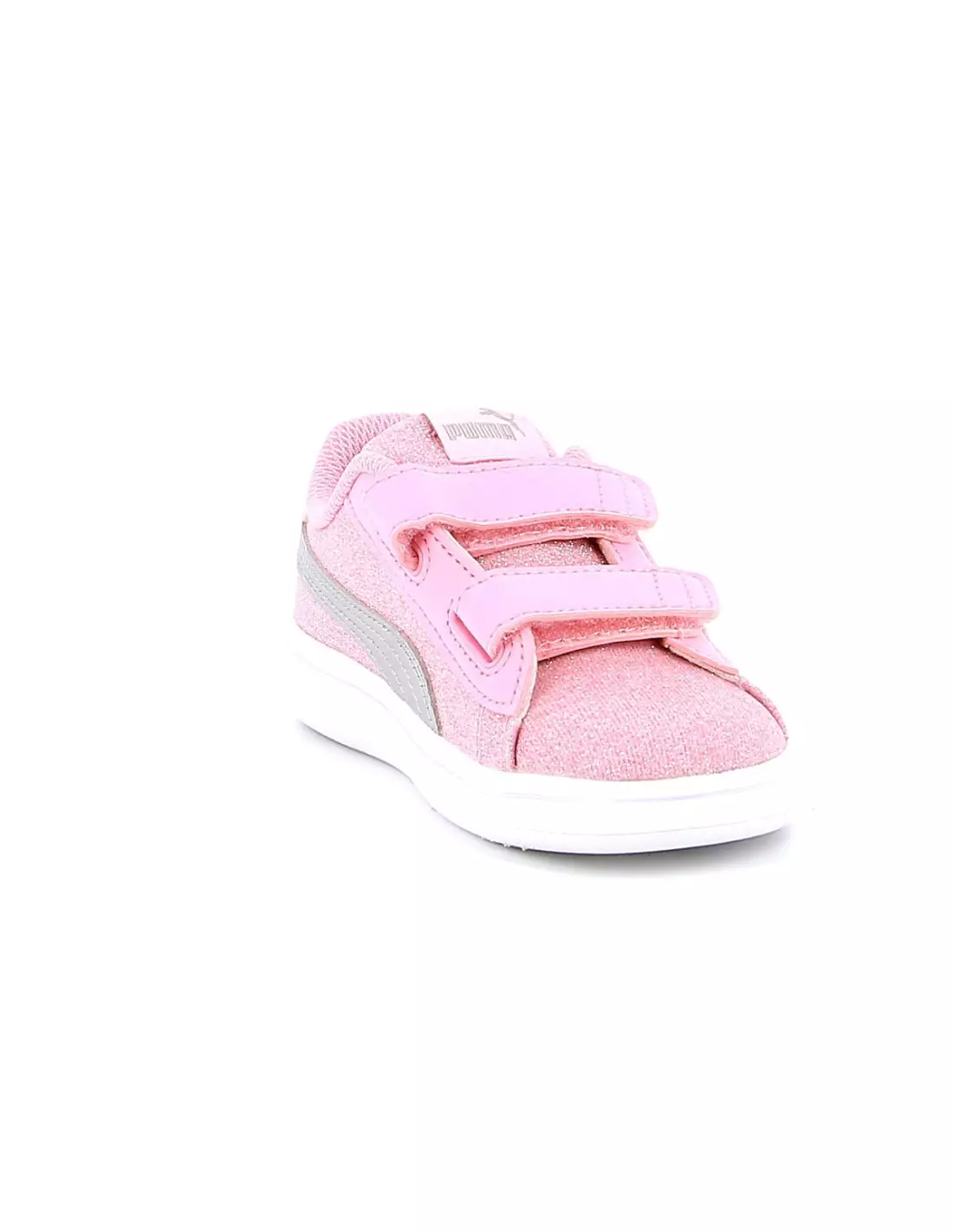 PUMA SMASH V2 - Baskets Rose