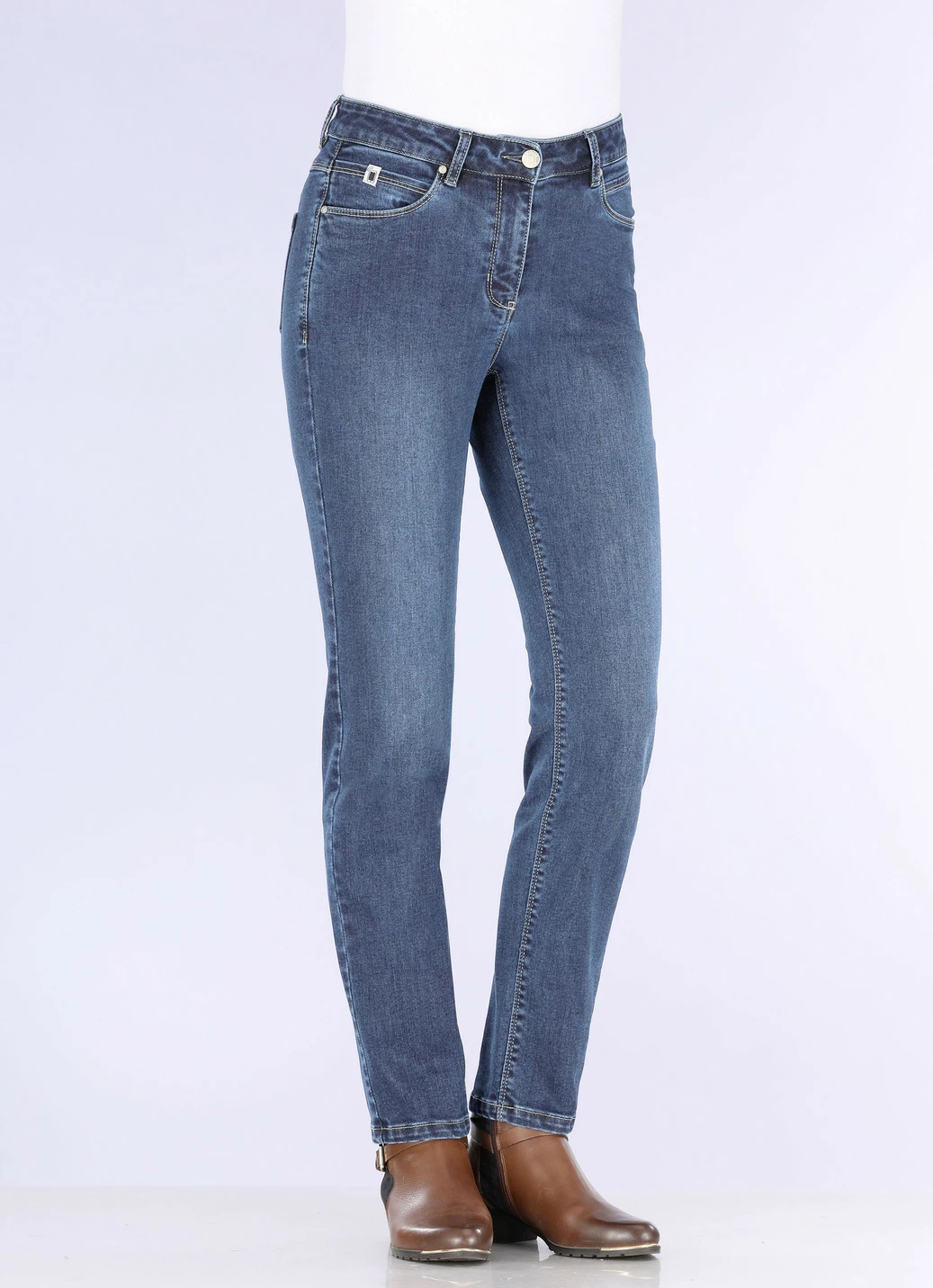 Jeans mit praktischer Handytasche