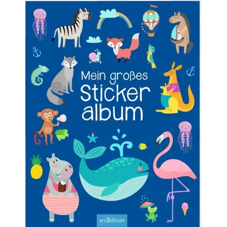 ars Edition Stickeralbum: Tiere
