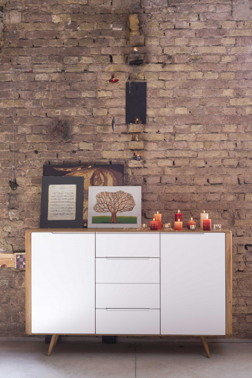 Gazzda Ena Dressoir twee whitewash