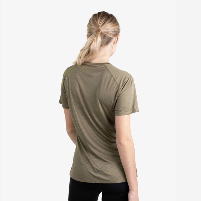 Lipati Dame T-shirts Strato AL Tee Regular Fit Grøn