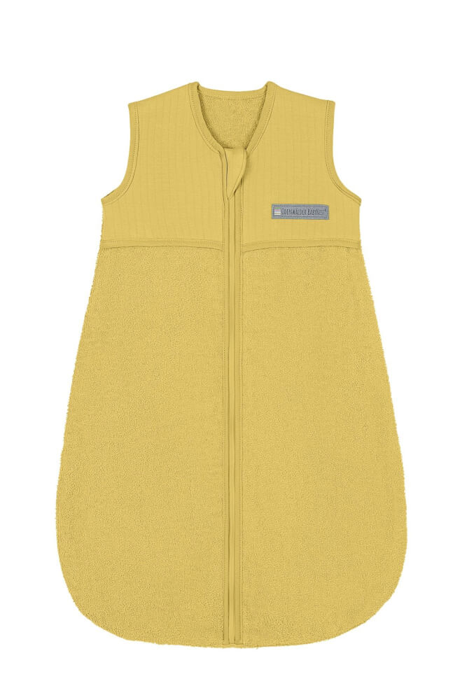 Frottee-Schlafsack Gr. 70, mustard
