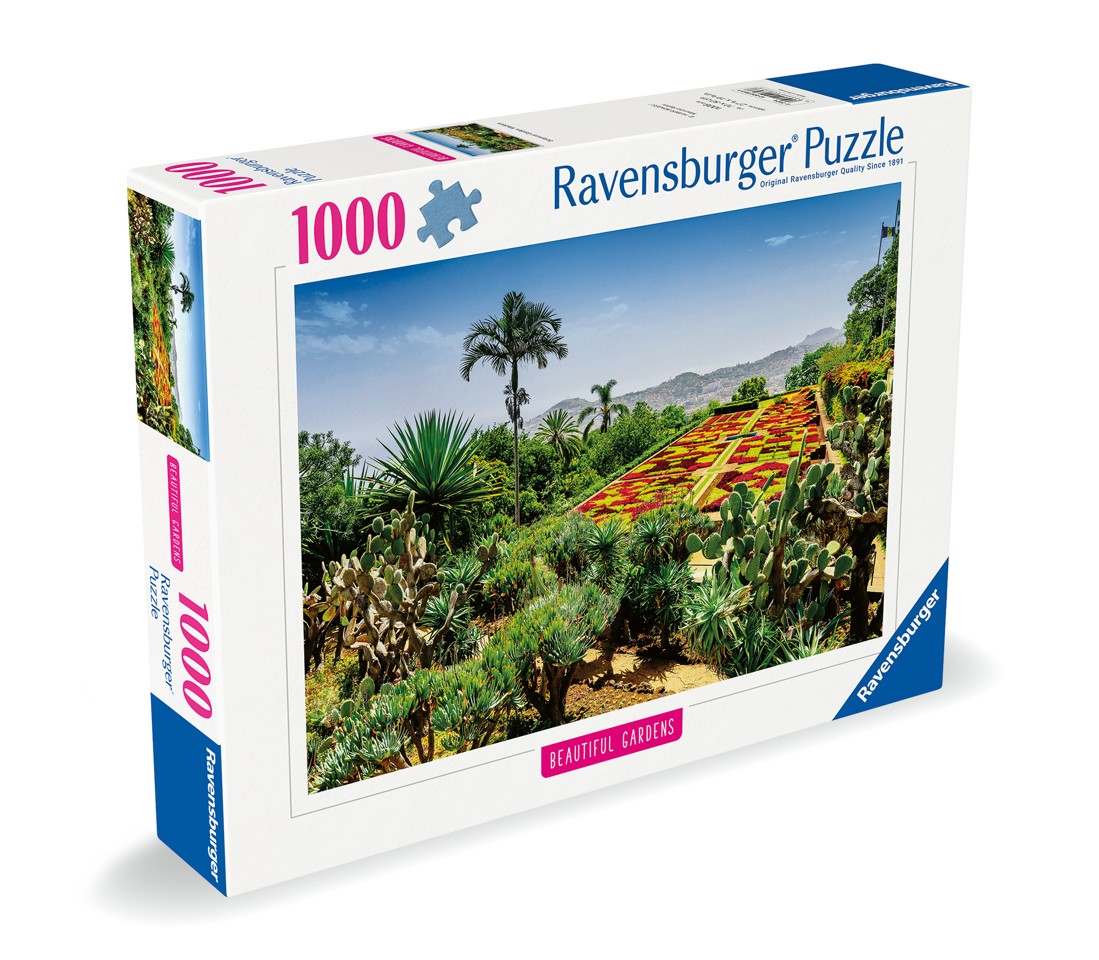 Ravensburger - Puslespil Botanical Garden Madeira 1000 brikker