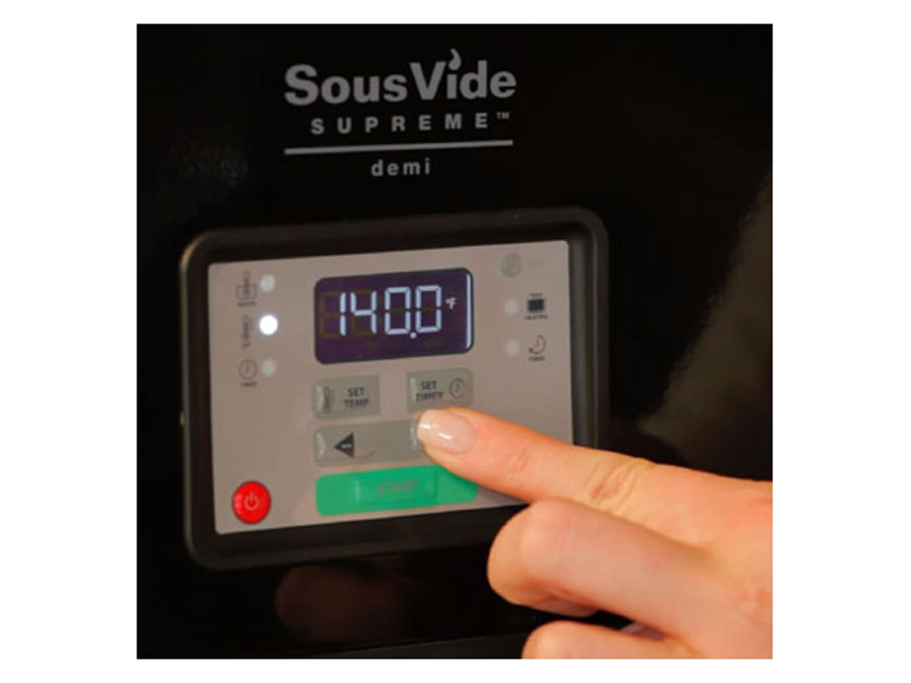 Cuisson sous-vide Suprème - Noir - SousVide Supreme