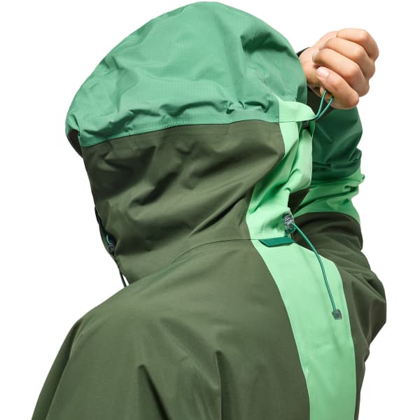 Veste alpinisme HAGLÖFS SPITZ GTX PRO JACKET W MINT STONE/SEAWEED GREEN