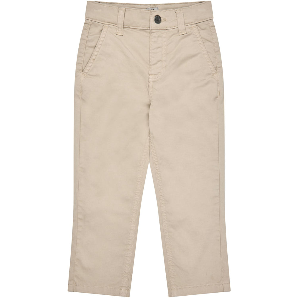 Køb COPENHAGEN COLORS Beige Silky Twill Chinos Slim - Med Stretch