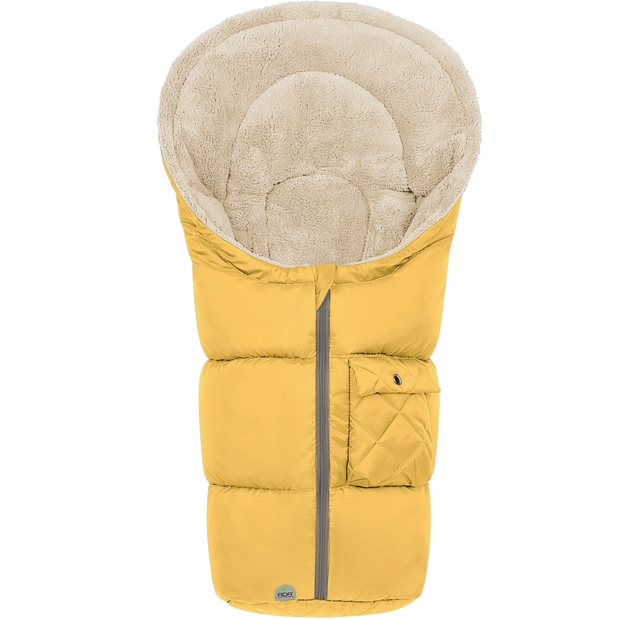 odenwälder Fußsäckchen Gino dark mustard