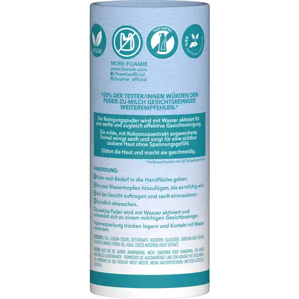 Magic Cleanse Puder-zu-Milch Gesichtsreiniger