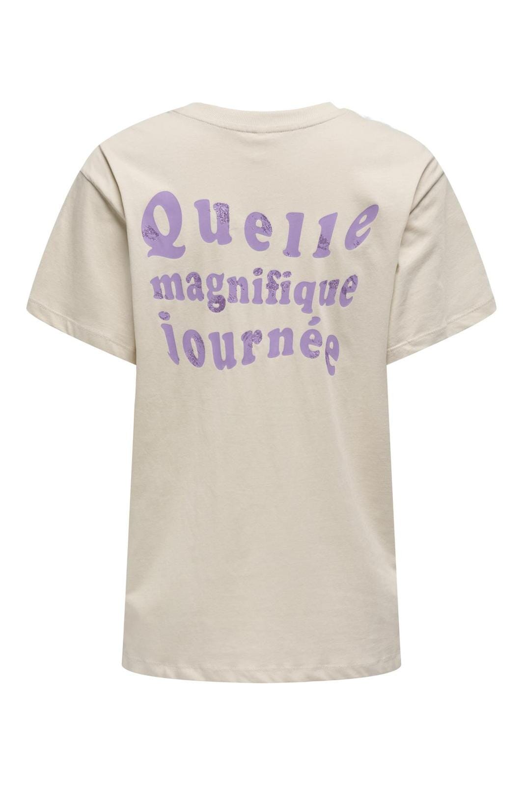 Only Onllana Fleur Life S/S Tee 4720925 pumice stone quelle