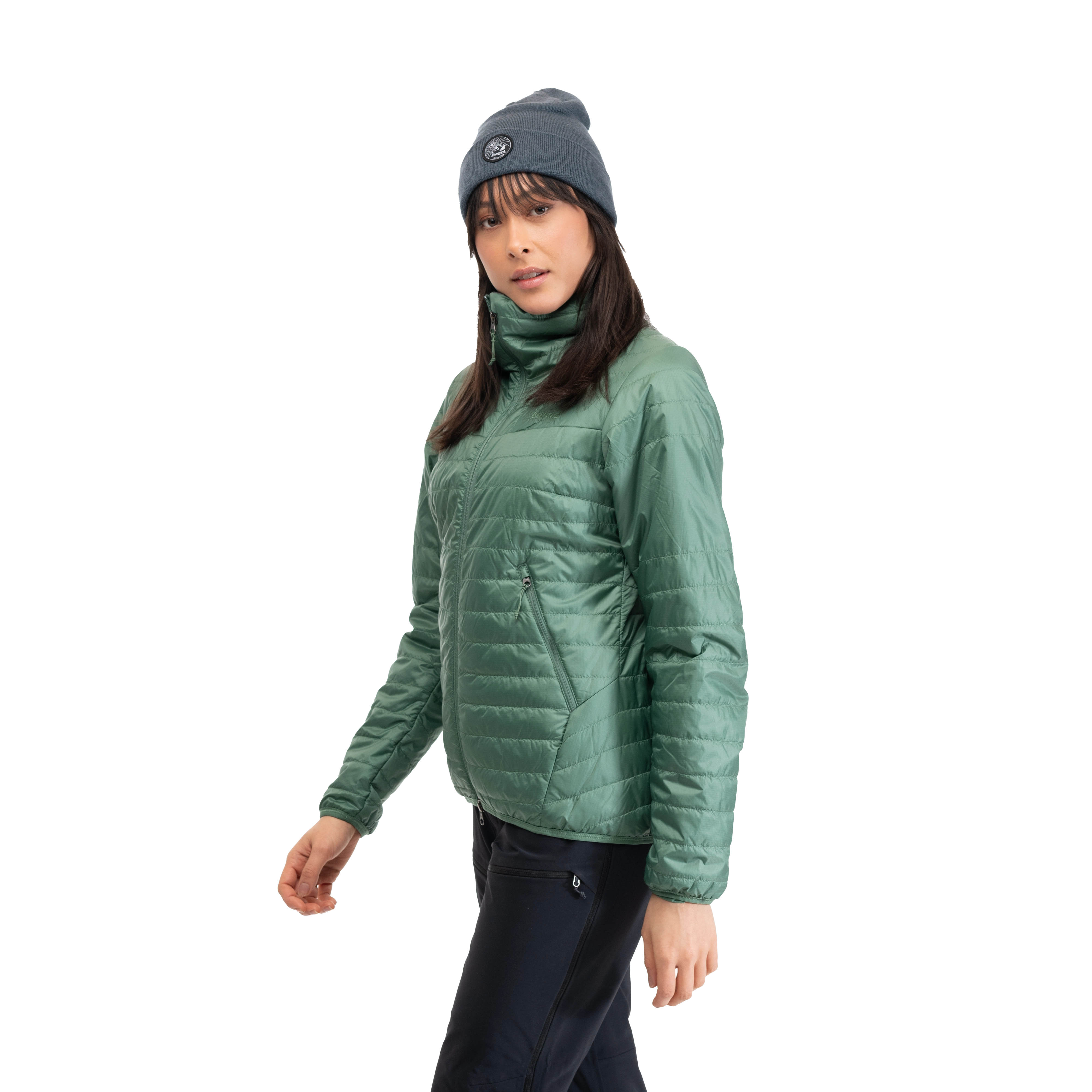 Røros Light Insulated W Jacket Dark Jade Green