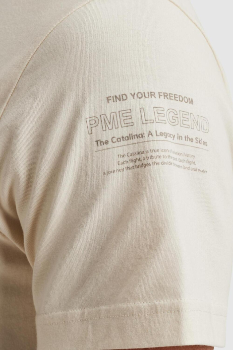 PME legend beige heren t-shirt