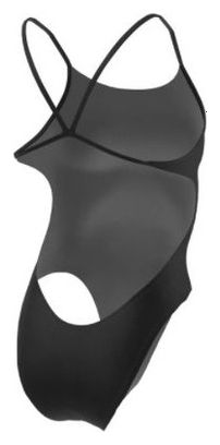 Maillot de Bain Femme 1 Pièce Nike Cut-Out Noir