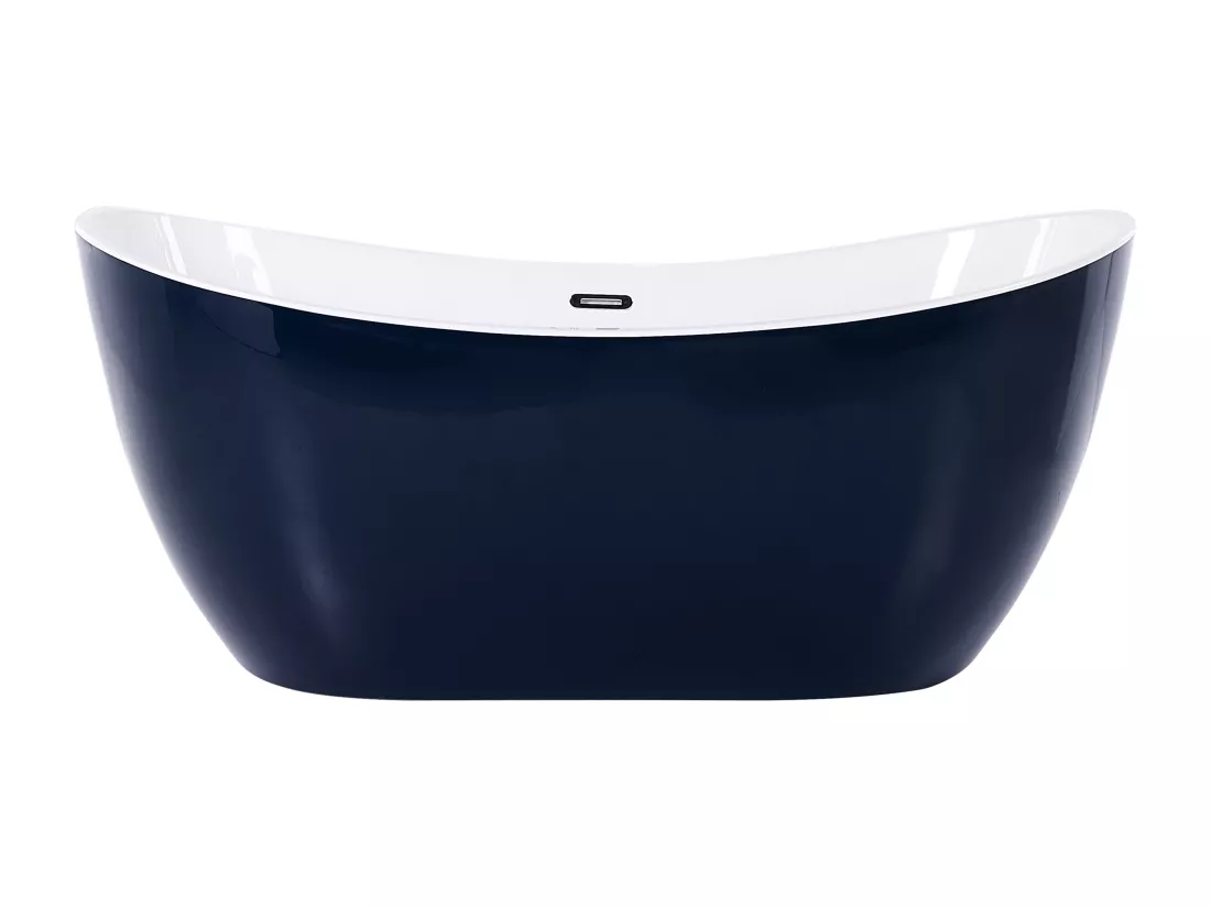 Baignoire îlot bleu marine 170 x 77 cm ANTIGUA