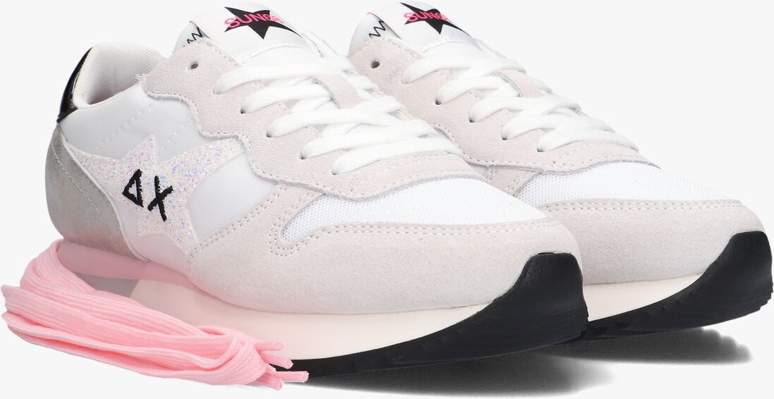 SUN68 witte sun68 lage sneakers stargirl glitter logo