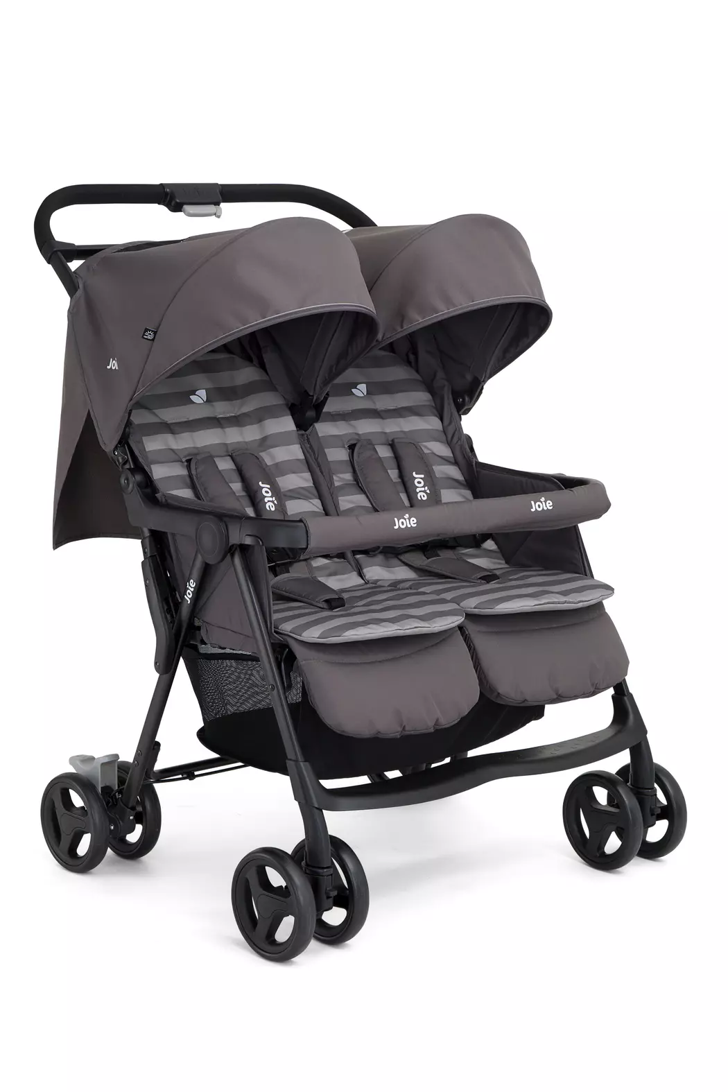 Zwillingsbuggy Aire Twin Dark Pewter