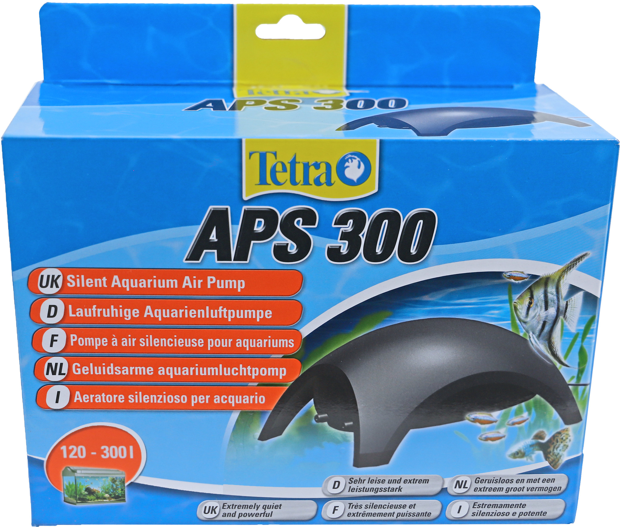 Tetra Luchtpomp APS 300 Grijs | Stille luchtpomp