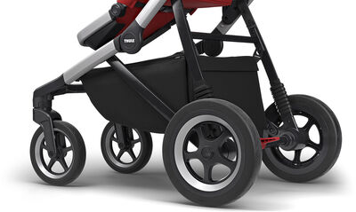 Thule Sleek Sportsvogn, Energy Red