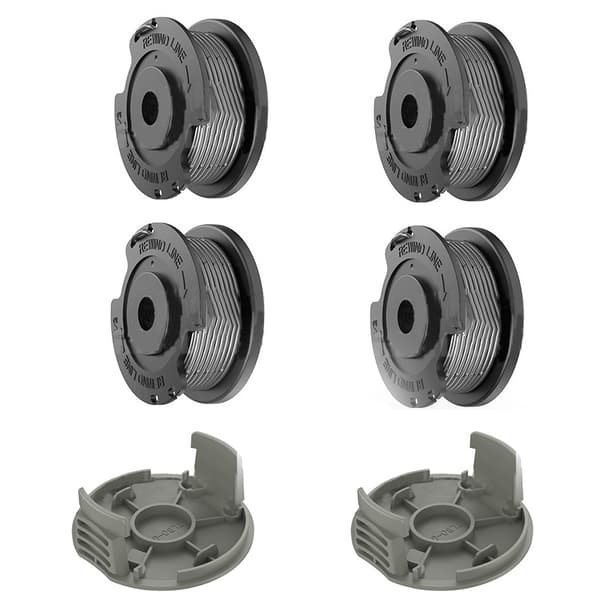 INF Erstatningssnelle og dekselsett for Bosch Easy GrassCut 4-Pack