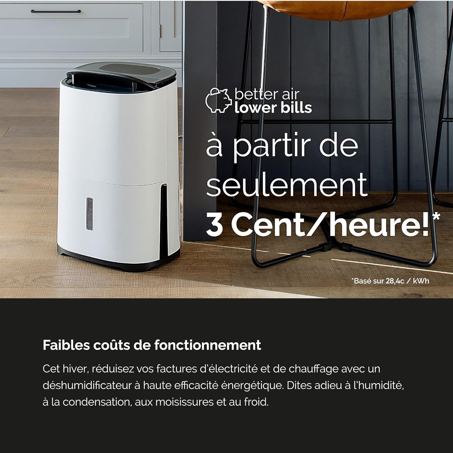 Meaco MeacoDry Arete® Two 10L Luftentfeuchter & HEPA-H13-Luftreiniger, Meaco-WLAN-App, intelligenter Feuchtigkeitsmodus, Wäschemodus, Stromsparmodus, leiser Modus, senkt Feuchtigkeit, 5 Jahre Garantie